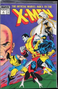The Official Marvel Index to the X-Men #5 (1988) X-Men