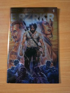 BRZRKR #1 Mark Brooks Foil Variant ~ NEAR MINT NM ~ 2021 BOOM! Comics