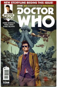 DOCTOR WHO #6 A, VF/NM, 10th, Tardis, 2014, Titan, 1st, more DW in store, Sci-fi