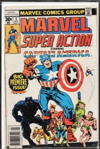 Marvel Super Action #1 (1977) Captain America [Key Issue]