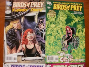 4 DC Comic: BIRDS OF PREY #99 Class #100 Black Canary #103 Truth Dare #105 Six