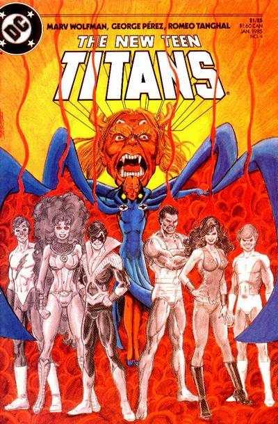 New Teen Titans (1984 series) #4, NM- (Stock photo)