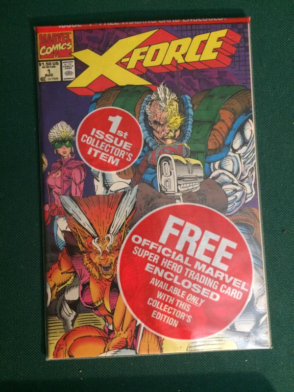 X-force #1 MISP brand New with collector card collector's edition