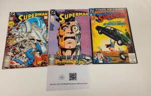 3 DC Comic Books Superman #19 20 + Supergirl in Action Comics #685 65 TJ1