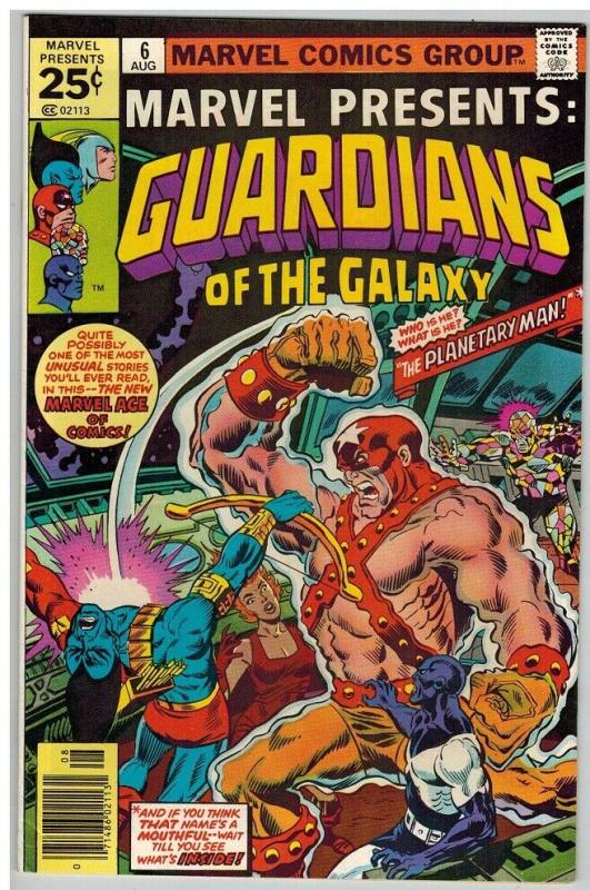 MARVEL PRESENTS 6 F-VF Aug. 1976 Guardians