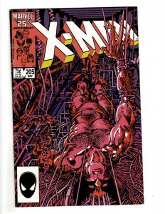 The Uncanny X-Men #205 (1986) J610