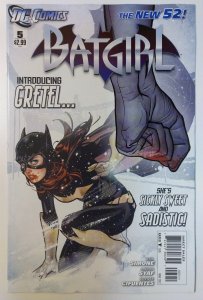 Batgirl #5 (9.2, 2012) 1st App of Gretel