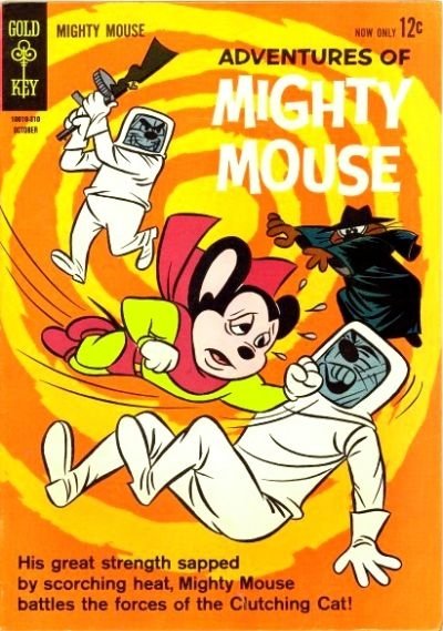 Adventures of Mighty Mouse (1955 series) #160, Fine (Stock photo)