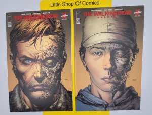 Walking Dead Deluxe #1 2 3 4 5 6 2nd Print David Finch & David McCaig Covers