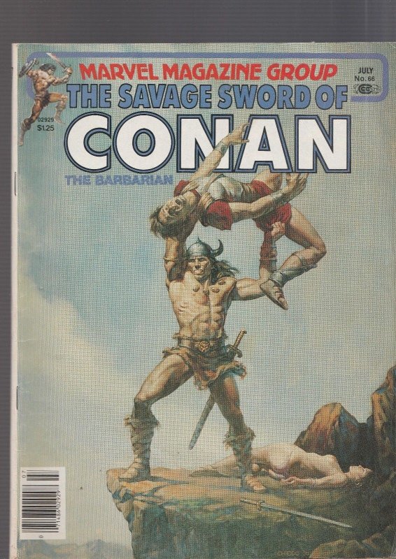 Savage Sword of Conan #66 (Marvel, 1981)