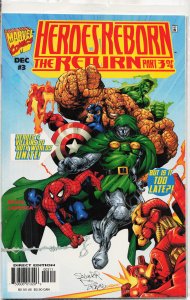 Heroes Reborn: The Return #3 (1997) Human Torch