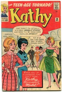 Kathy #26 1963- Marvel Humor- Stan Goldberg Millie the Model VF