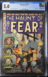 E.C. Comics Haunt Of Fear #19 CGC 5.0