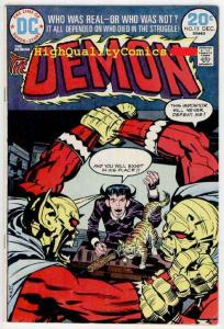 DEMON #15-16, Jack Kirby, 1973, Evil Sorceress, WitchBoy, Immortal Enemy