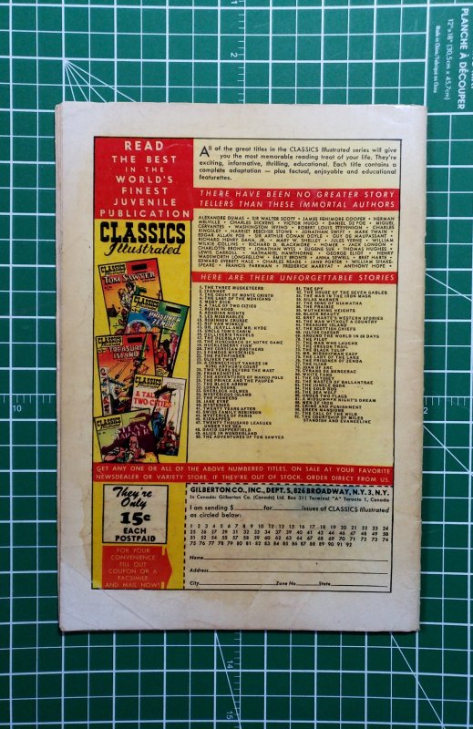Classics Illustrated #34 (1947)