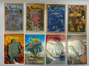 Concrete comic lot Copper to Modern ages all 22 different books average 8.0 VF