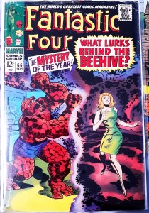 Fantastic Four #66 (1967) HOT KEY! 1st APP of HIM/WARLOCK! Thing MCU VG/FN Nice!