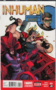 Inhuman #4 (2014) Inhumans [Key Issue]