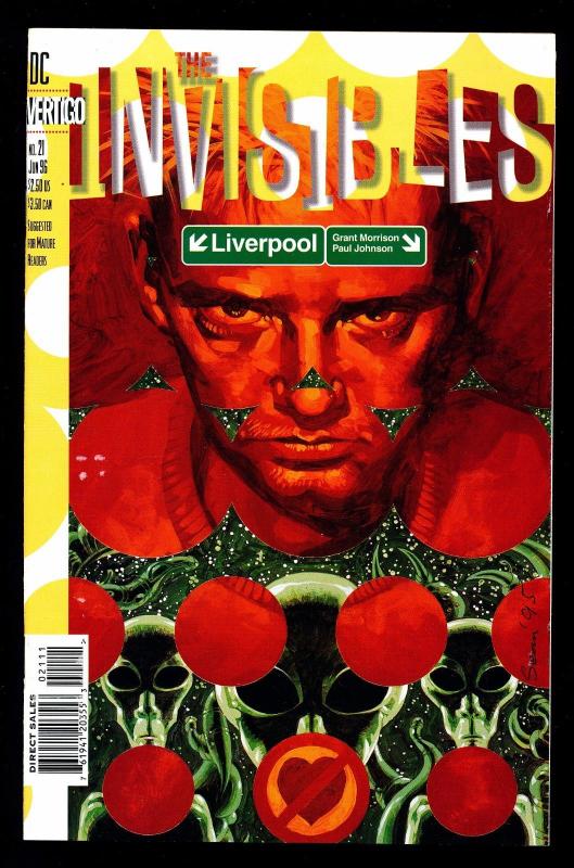 DC/Virtigo Comics ~ The Invisibles #20-23 (20,21,22,23) (SIC505)