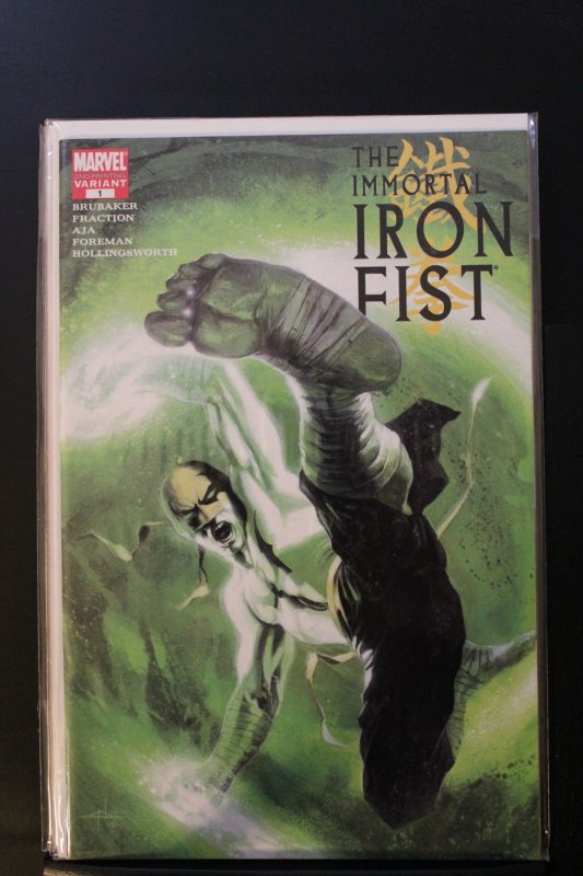 The Immortal Iron Fist #1 2nd Printing Variant Cover (2006)