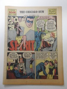 The Spirit #275 (1945) Newsprint Comic Insert Rare!