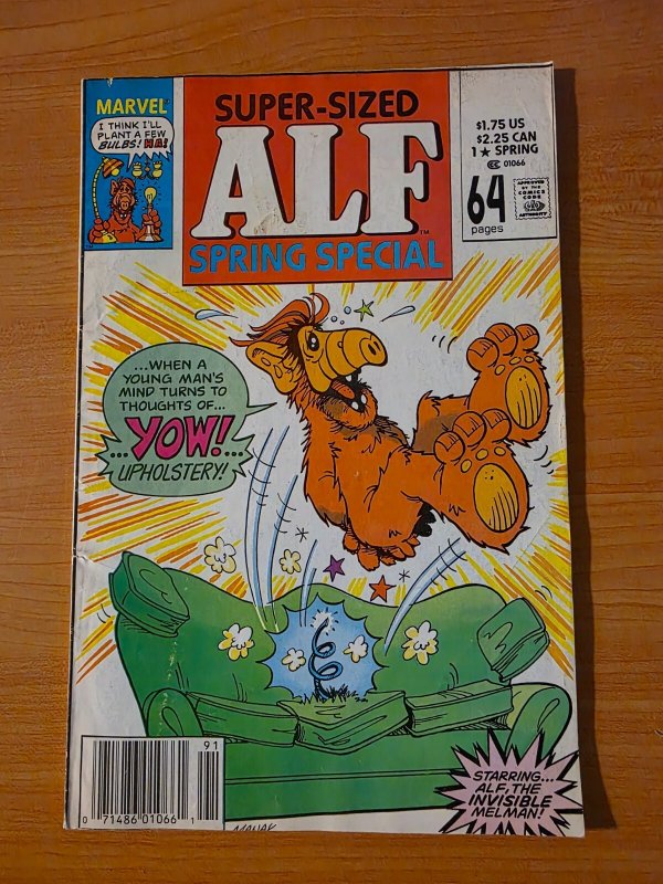 ALF Spring Special #1 Newsstand Variant ~ FINE FN ~ 1989 Marvel Comics