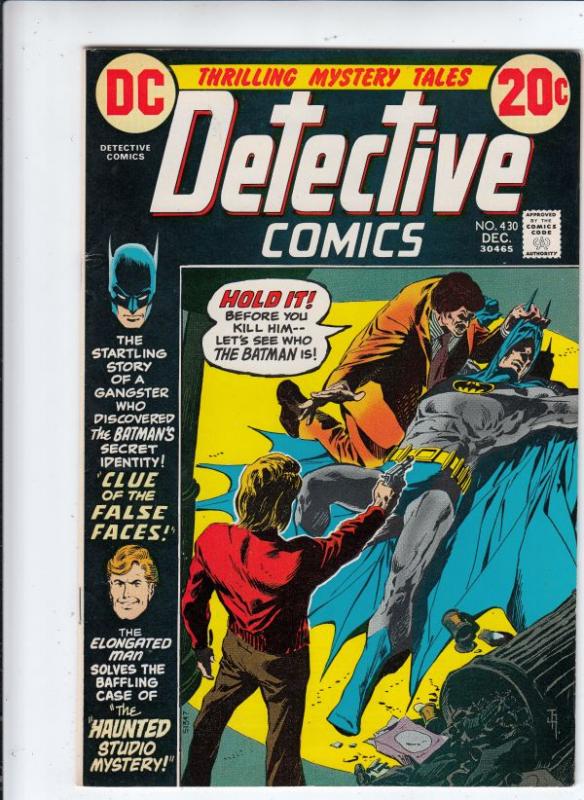 Detective Comics #430 (Dec-72) NM- High-Grade Batman