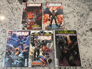 Lot Of 5 Hawkman DC Comic Books # 18 19 20 21 22 NM 1st Prints 11 J435