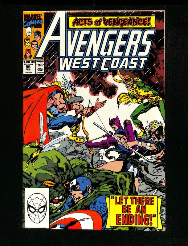 West Coast Avengers #55