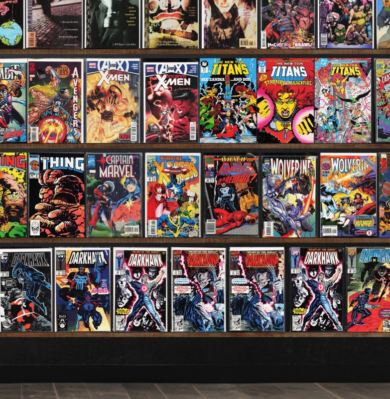 Huge Lot 140+ Comics with Darkhawk, Sandman Mystery Theatre & More!
