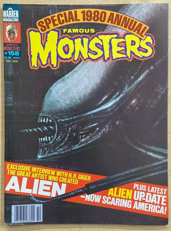 FAMOUS MONSTERS OF FILMLAND #158 (Warren,10/1979) F-VF (Fine-Very Fine) Alien