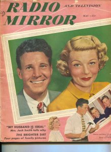 Radio And Television Mirror-Ozzie&Harriet Nelson-Bob Hope-Apr-1949