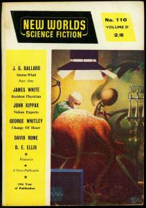 New Worlds Science Fiction Pulp #110 1961- JG Ballard