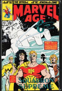 Marvel Age #82 (1989) Squadron Supreme