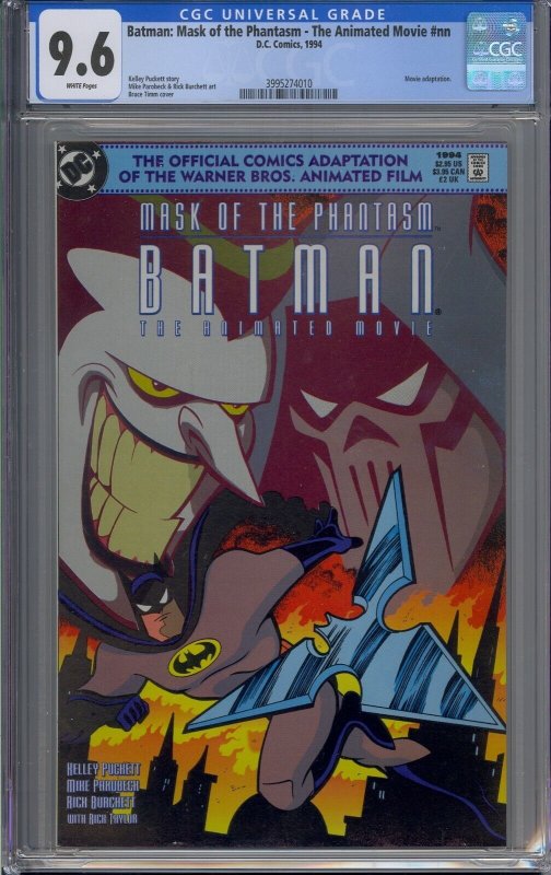 BATMAN MASK OF THE PHANTASM THE ANIMATED MOVIE #NN CGC 9.6 1ST ANDREA BEAUMONT 