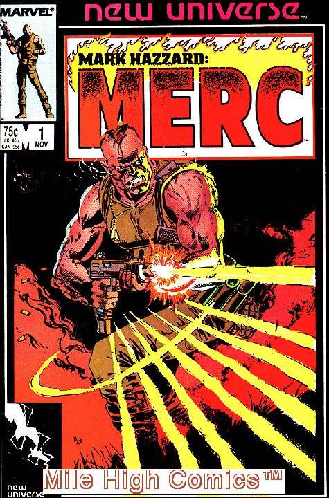 MERC (1986 Series) #1 Very Good Comics Book