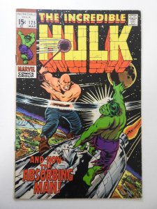 The Incredible Hulk #125 (1970) VG/FN Condition! moisture stain
