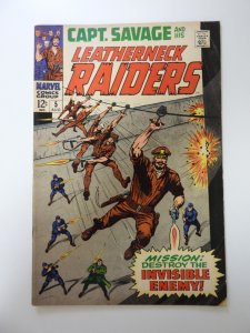 Captain Savage #5 (1968) VG condition
