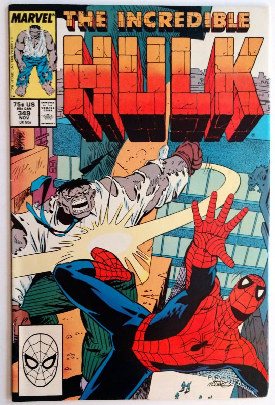 The Incredible Hulk #349 (FN+, 1988)