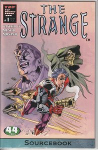 The Strange Sourcebook Comic Top Secret Press