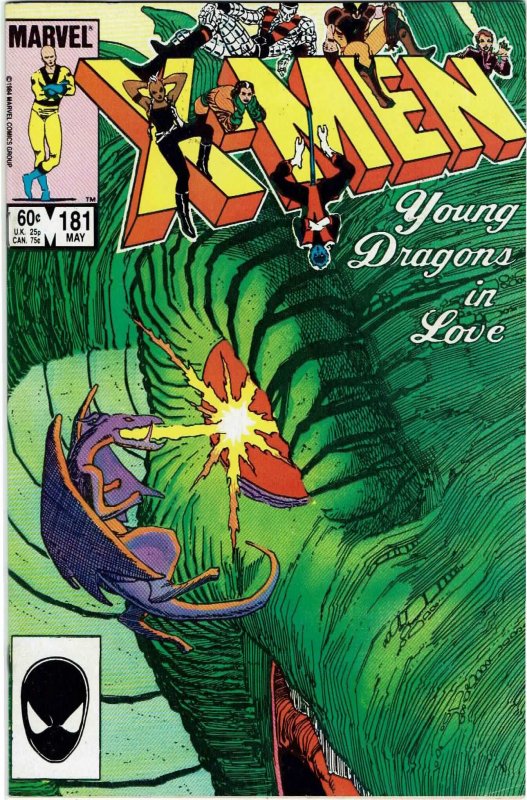 Uncanny X-Men #181 Chris Claremont John Romita Jr. NM-