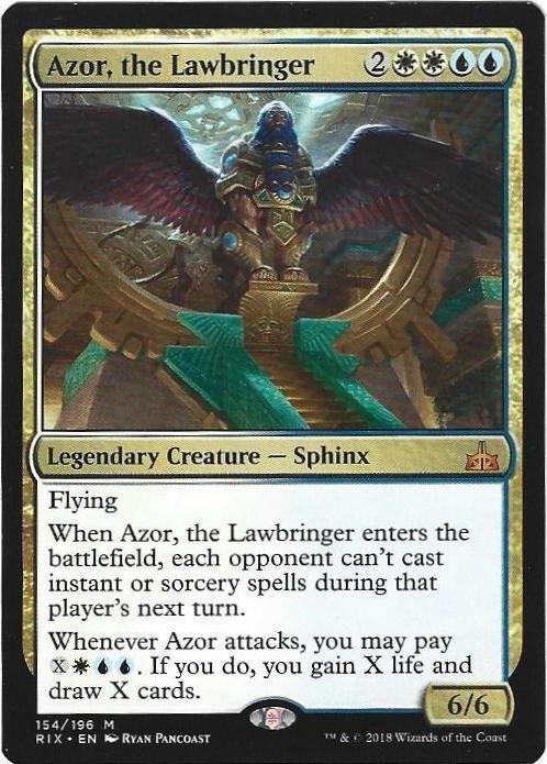 Magic the Gathering: Rivals of Ixalan - Azor the Lawbringer