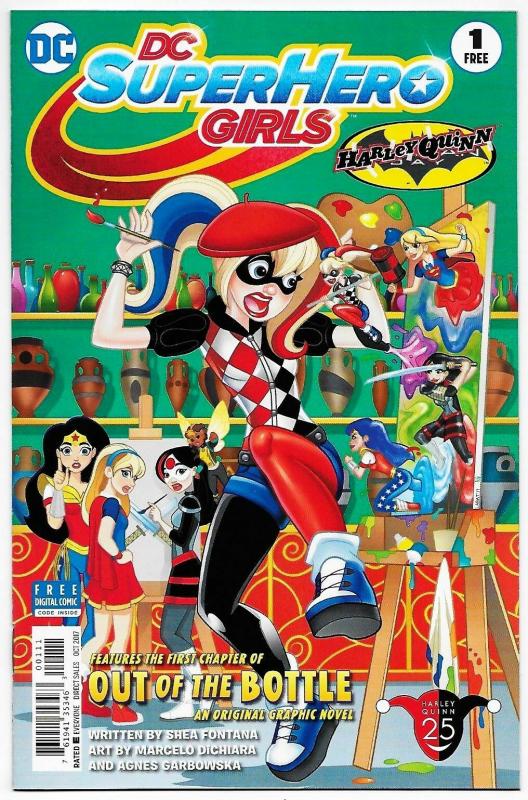 DC Super Hero Girls Batman Day Special Edition #1 Harley Quinn (DC, 2017) NM