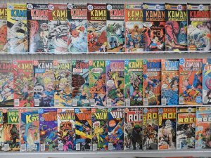 Huge Lot 180 Bronze Comics W/ Kamandi, Our Army at War, Superman +More Avg FN/VF