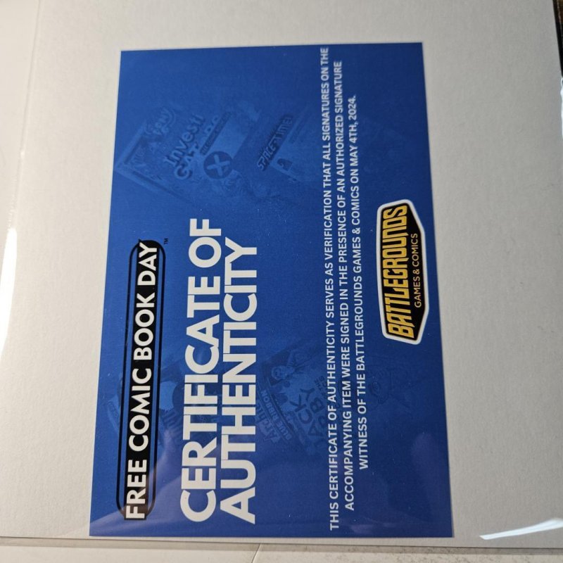 Black Widow #1,NM Adam Hughes Variant signed with COA, Marvel