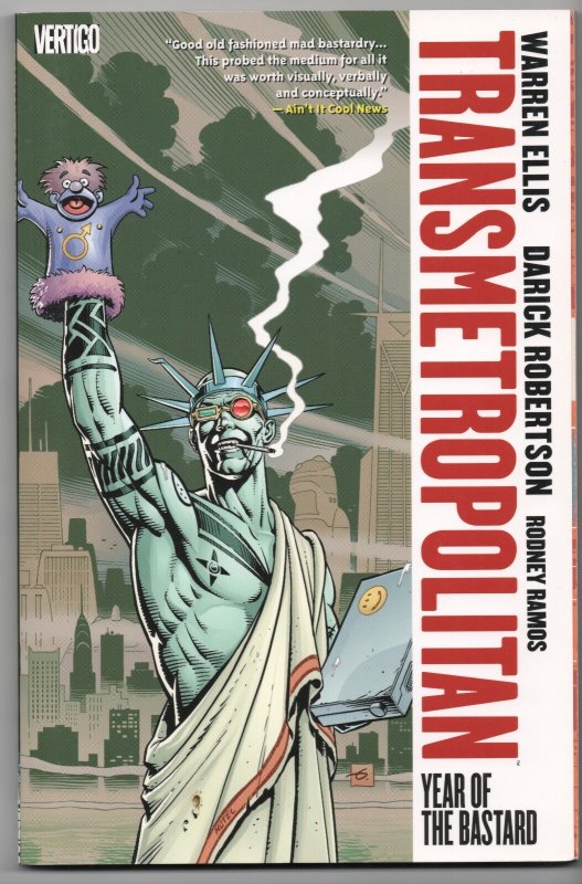 Transmetropolitan TPB Vol 1-4  Warren Ellis - Vertigo