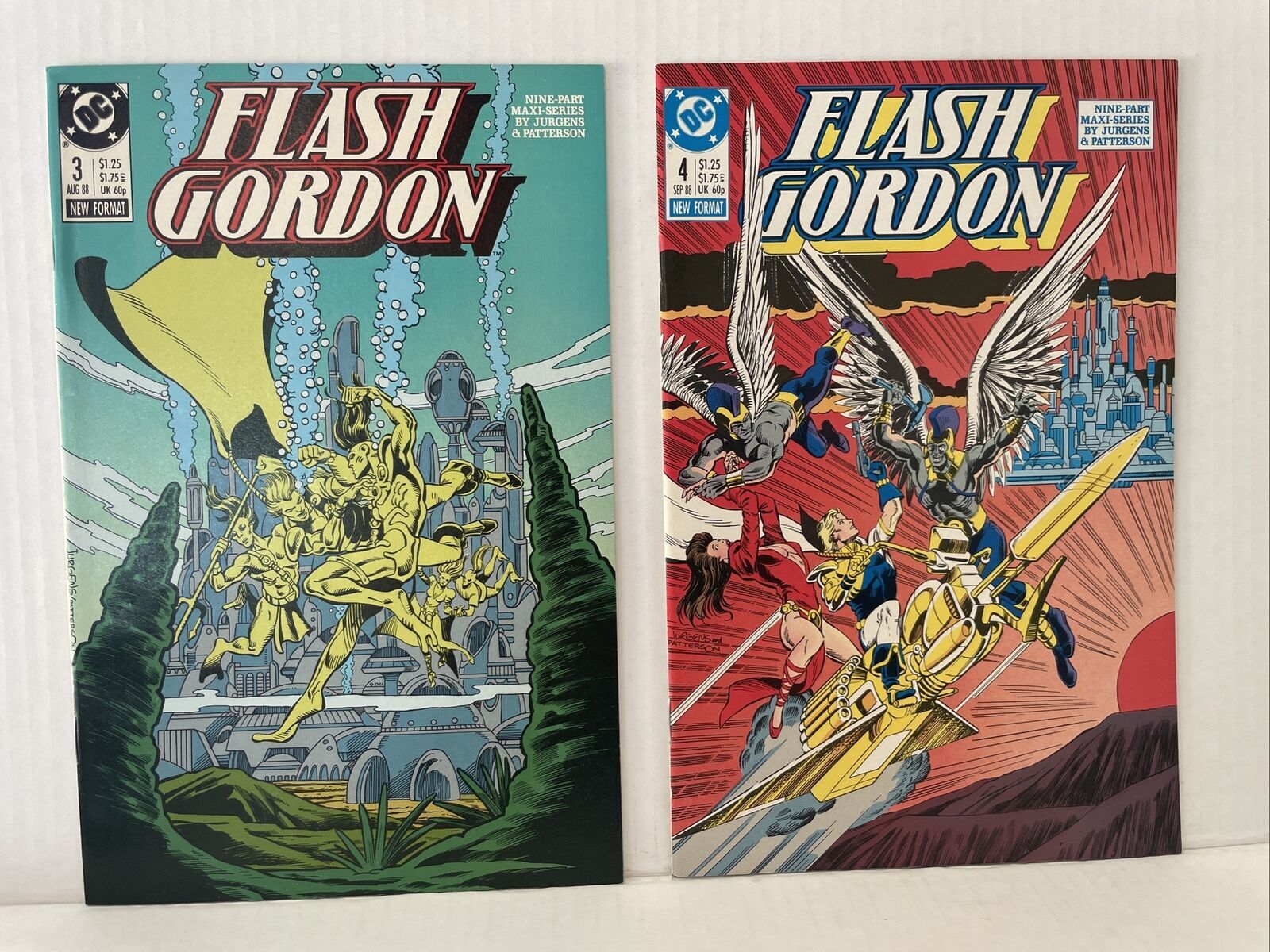 Flash Gordon #1 2 3 4 5 6 7 8 & 9 Complete Series 1988 Lot Of 9 | Comic ...