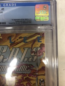 WildC.A.T.S. #1 (CGC 9.8) (1992) Jim Lee & Scott Williams Cover