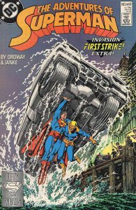 Adventures of Superman #449 FN ; DC