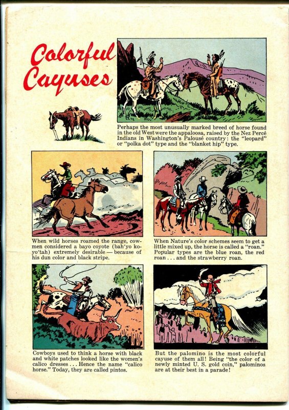 Johnny Mack Brown-Four Color Comics #963 1958-Dell-photo cover-final issue-VG